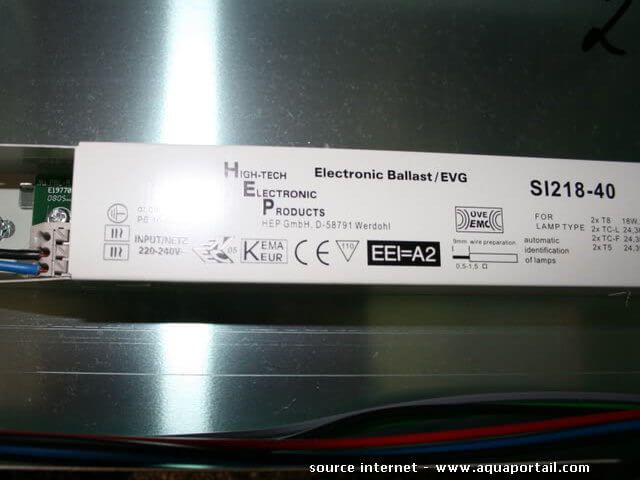 ballast de la rampe ATI sunpower