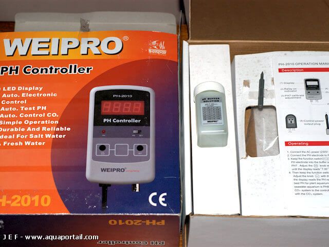 weipro, pH-mètre électronique modèle 2010 avec contrôleur