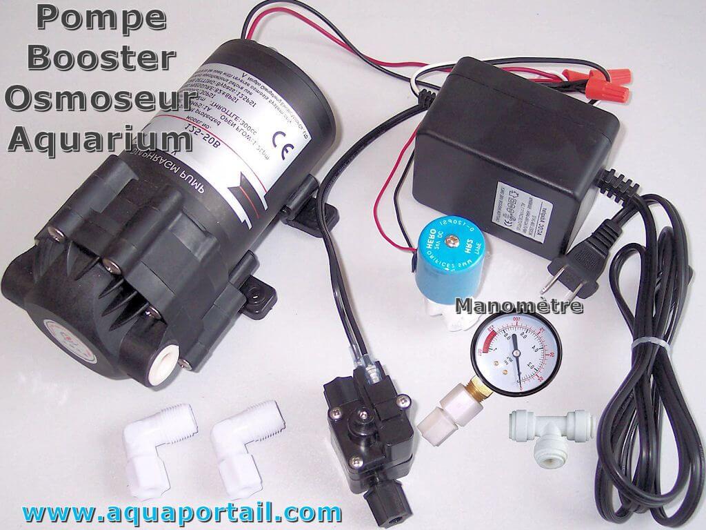 Osmoseur D'aquarium 100 Gpd Avec Déionisation Et Manomètre