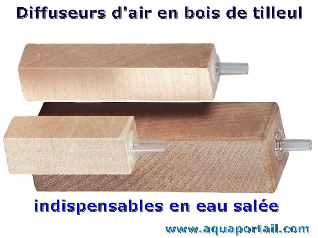 2 Diffuseurs d'Air pour Aquarium Bulleur Pierre Air Stone Bulles