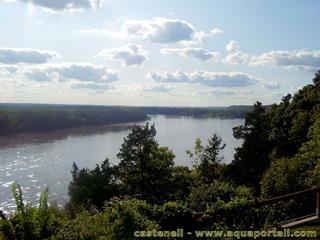 Un bras de la rivire Missouri