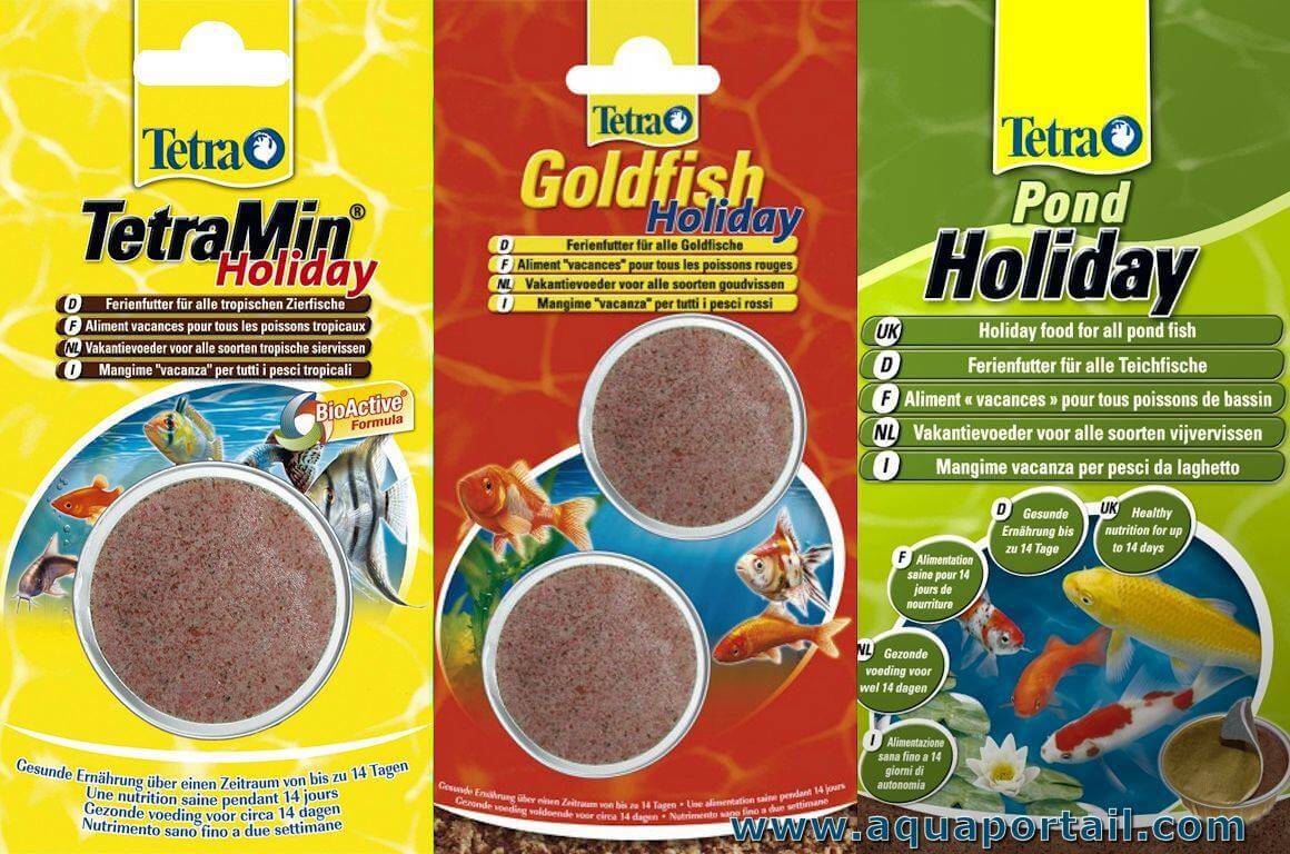 Tetra Goldfish Holiday Nourriture vacances pour poissons rouge