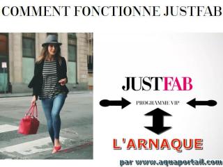 avis Justfab.fr: arnaque avec le programme VIP