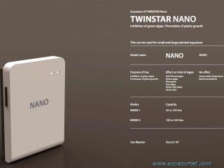 Spécifiations Twinstar Nano - Chihiros Doctor