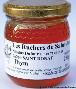 Miel monofloral de thym