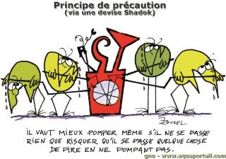 Un principe de prcaution (illustration Jacques Rouxel)