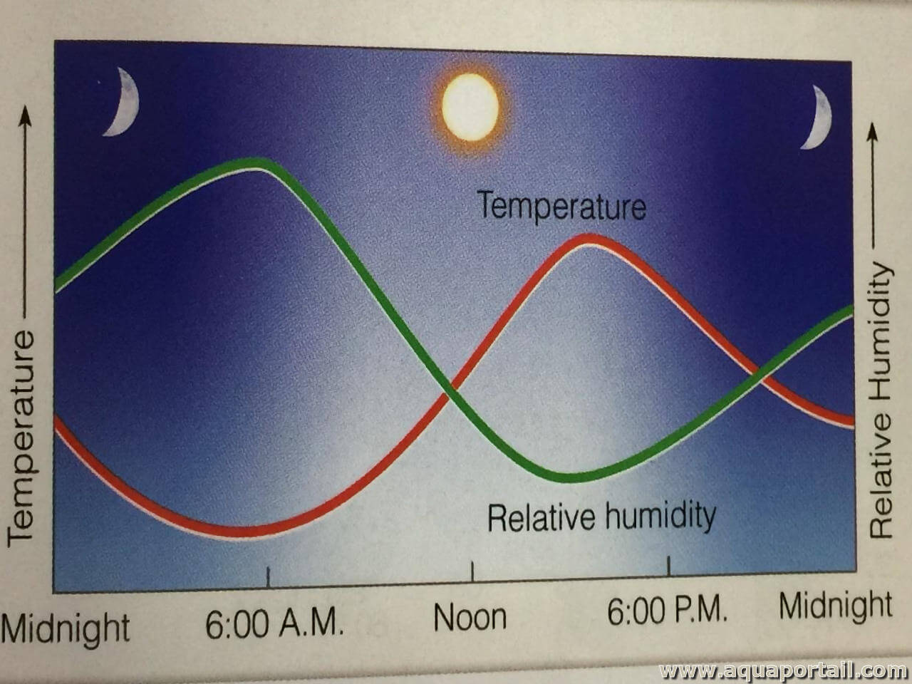 La température et l'humidité relative