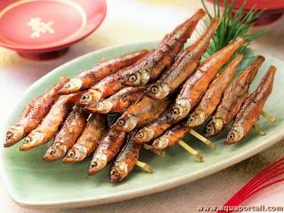 Friture de petits poissons