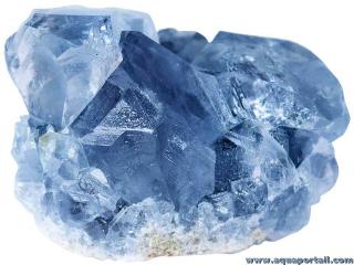 Strontium (cristal de clestite)