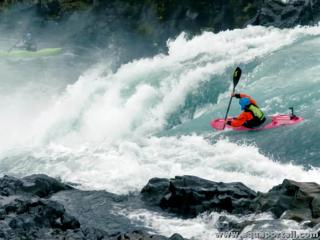 Rapides d'une rivire