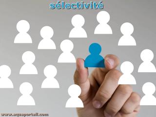 Slectivit (slection d'une personne dans un groupe chantillon)