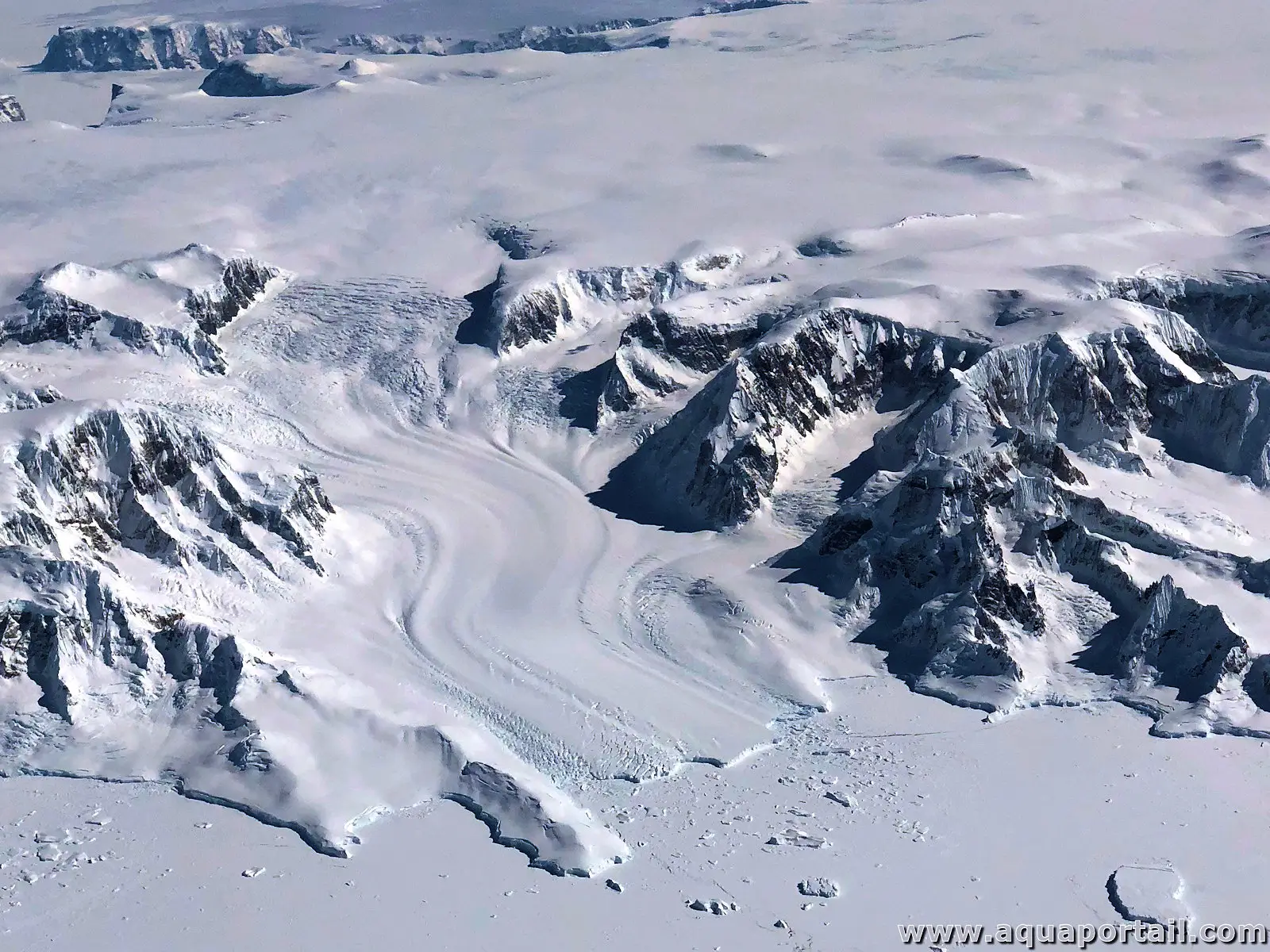 Calotte glaciaire en Antarctique